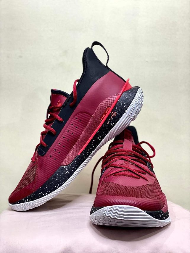 Basketball Under Armour Curry 7 Red Cordova Men s Fashion