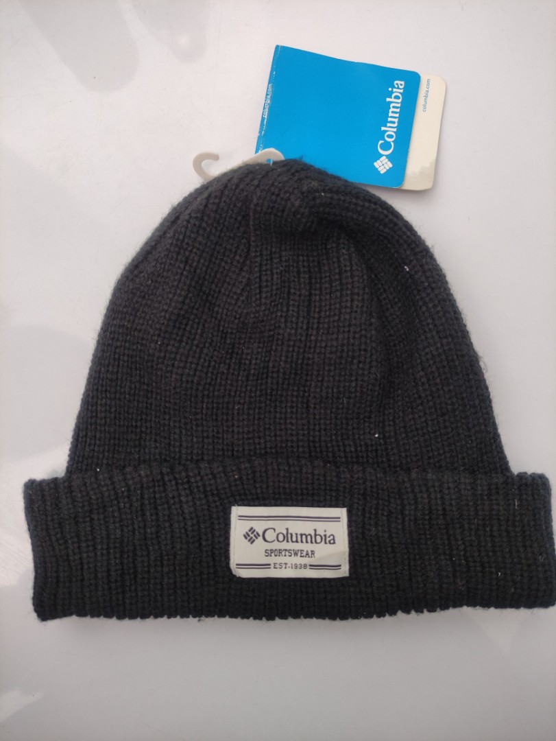 Beanie kupluk columbia sportswear baru 