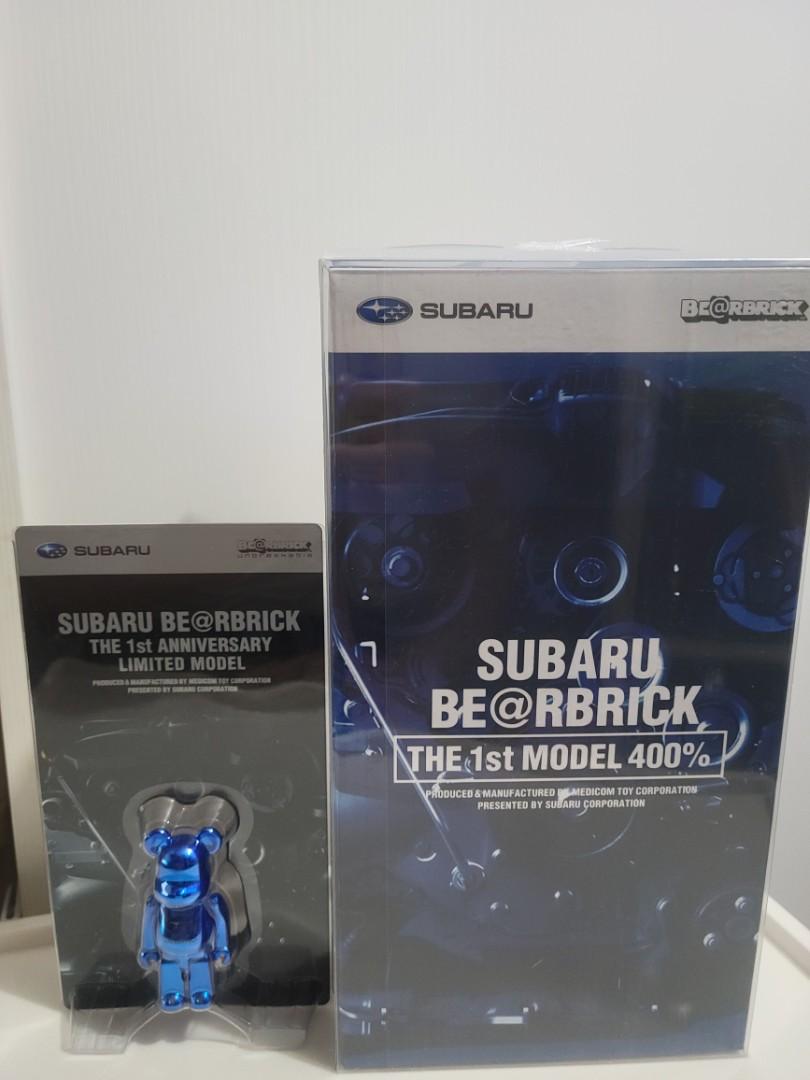 Bearbrick Subaru THE 1st Model 400%+100% be@rbrick, 興趣及遊戲