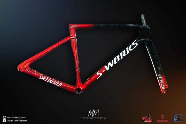 Cycle store spray colour
