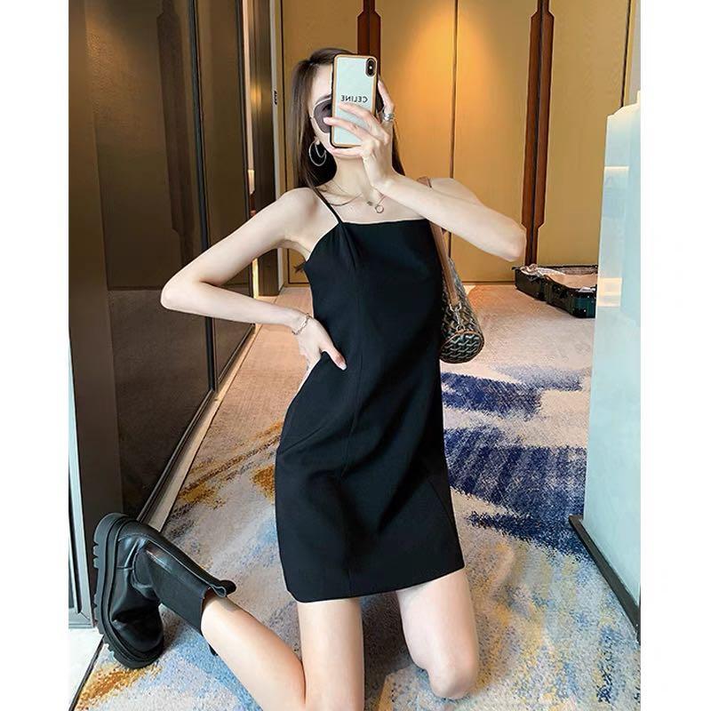 womens black aline dress