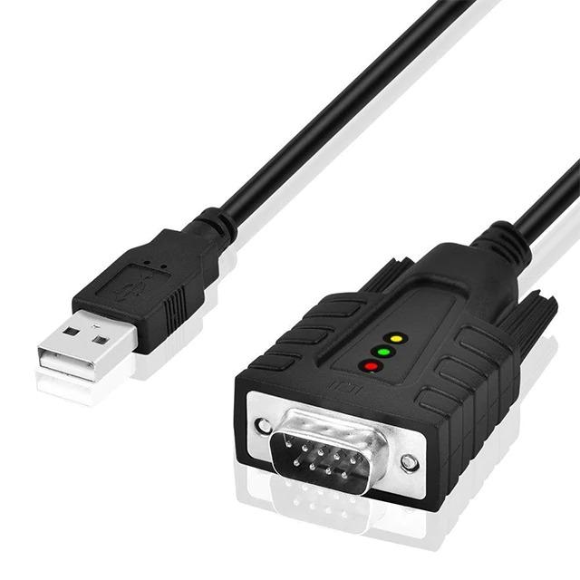 [BNIB] V.TOP (USB232A-B) DriverGenius USB to RS232 9 Pin Adapter, RS232 ...