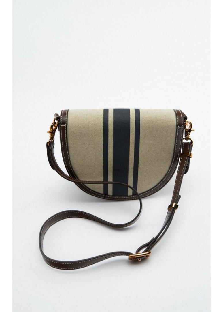 Fabric crossbody bag best sale zara