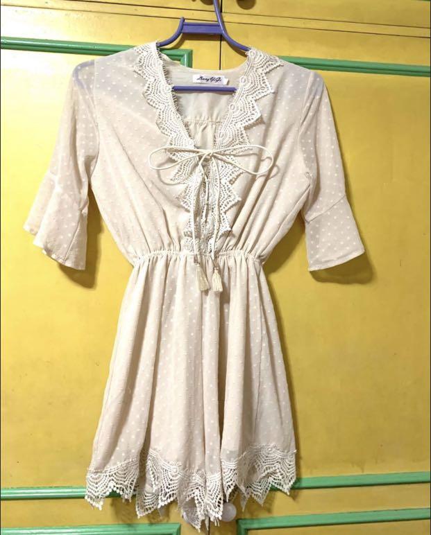 Bohemian summer chiffon rompers (Category: Rompers) located in Cainta. Submitted by futurequeensh_jm (Listing ID 1152814575, Image 2). Description: Haven’t used So pretty in actual Small on tag but runs big. Fits S-M Waist is garterized up to 33 inches #splashdeals.