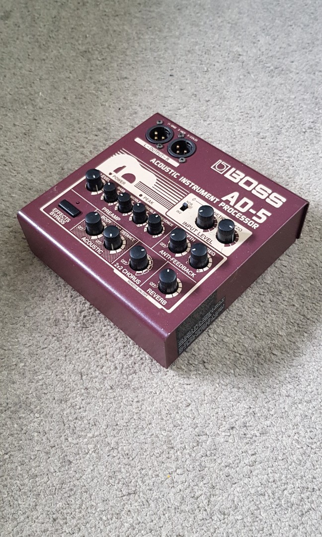 BOSS AD5 Acoustic Instrument Processor, Audio, Other Audio Equipment