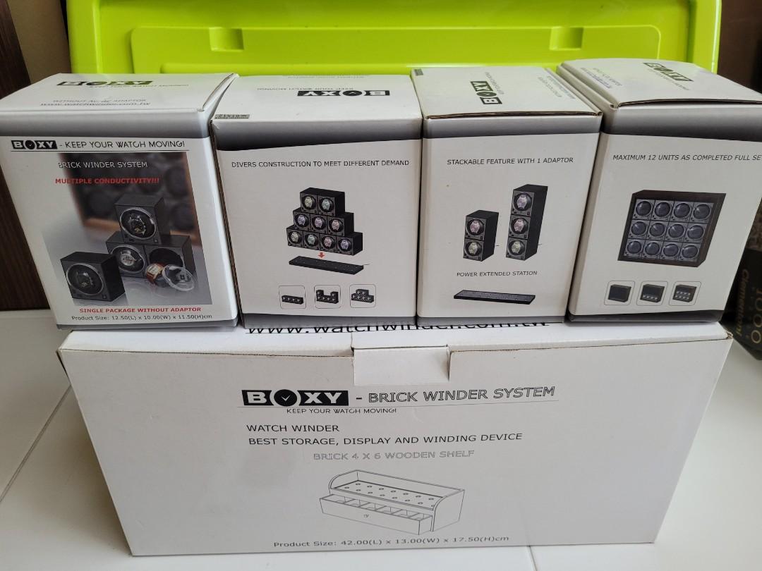 Boxy Watch Winder, Luxury, Accessories on Carousell