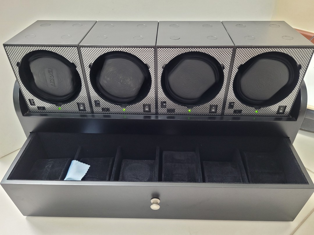 Boxy Watch Winder, Luxury, Accessories on Carousell