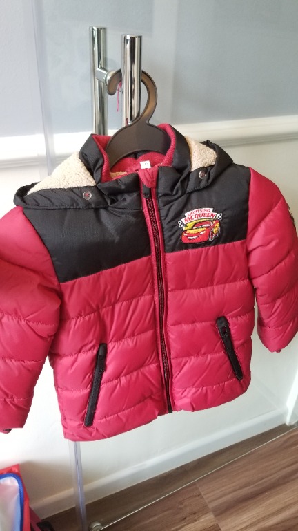 Boys Disney Cars Winter Jacket Free courier delivery