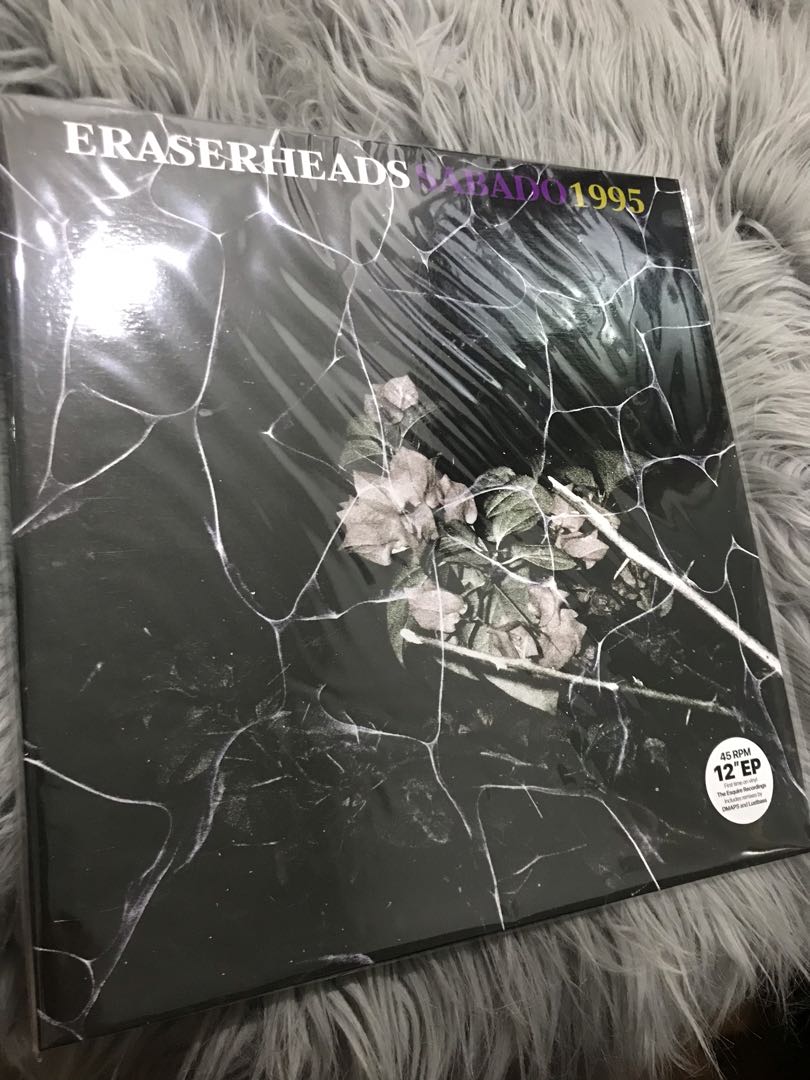 Brand New Limited Sabado 1995 ERASERHEADS Vinyl Record Plaka, Hobbies