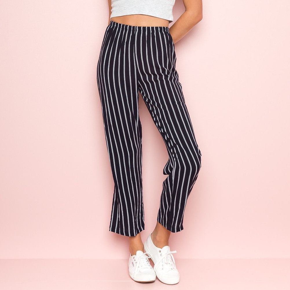 Brandy Melville striped pants, Women's 