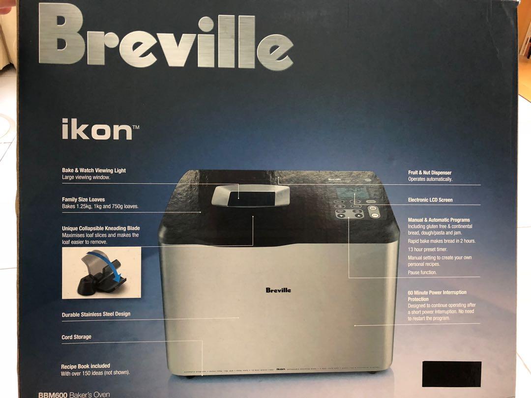 breville bread maker bbm600 manual