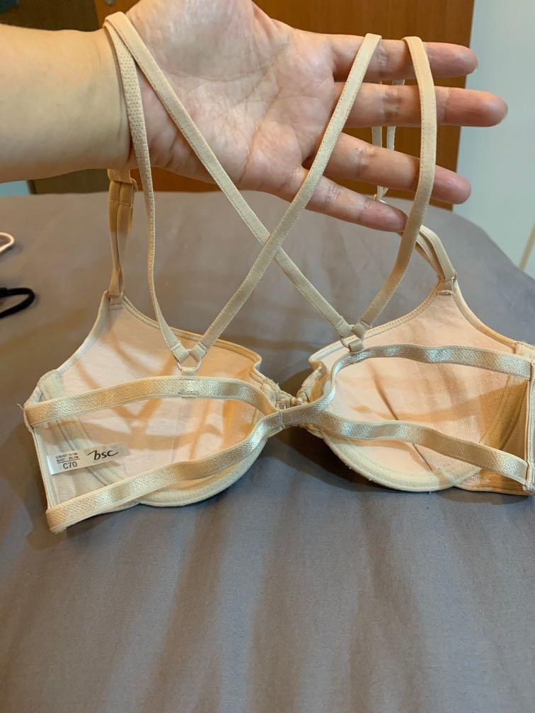 Front clip bra nude or black, Women's Fashion, New Undergarments