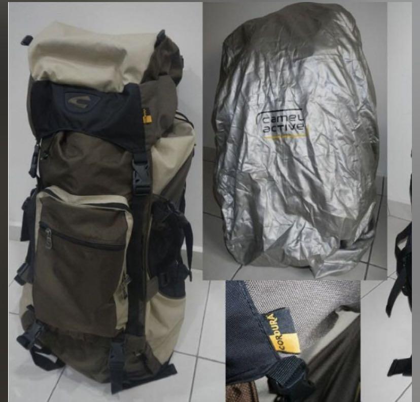 Camel Active 60L Backpacking Bag, Men's Fashion, Bags, Backpacks