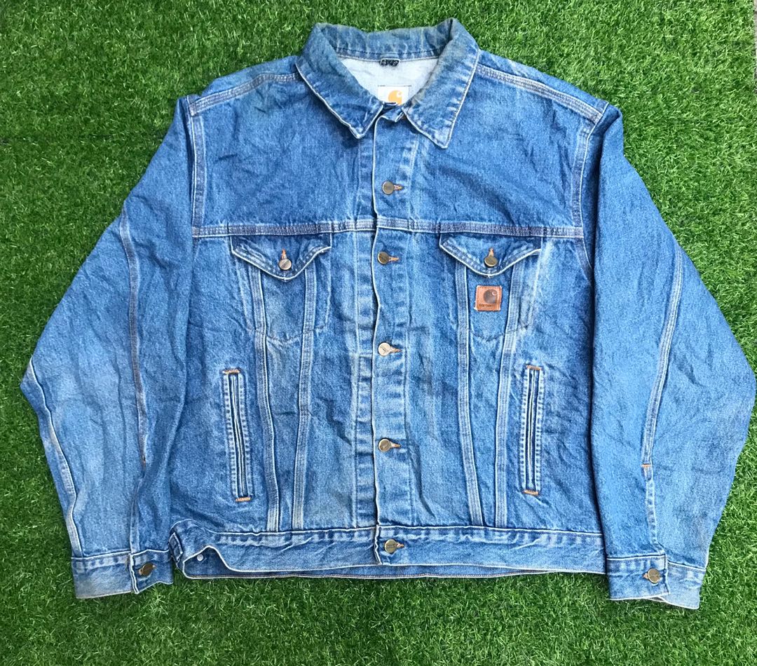 carhartt denim jacket