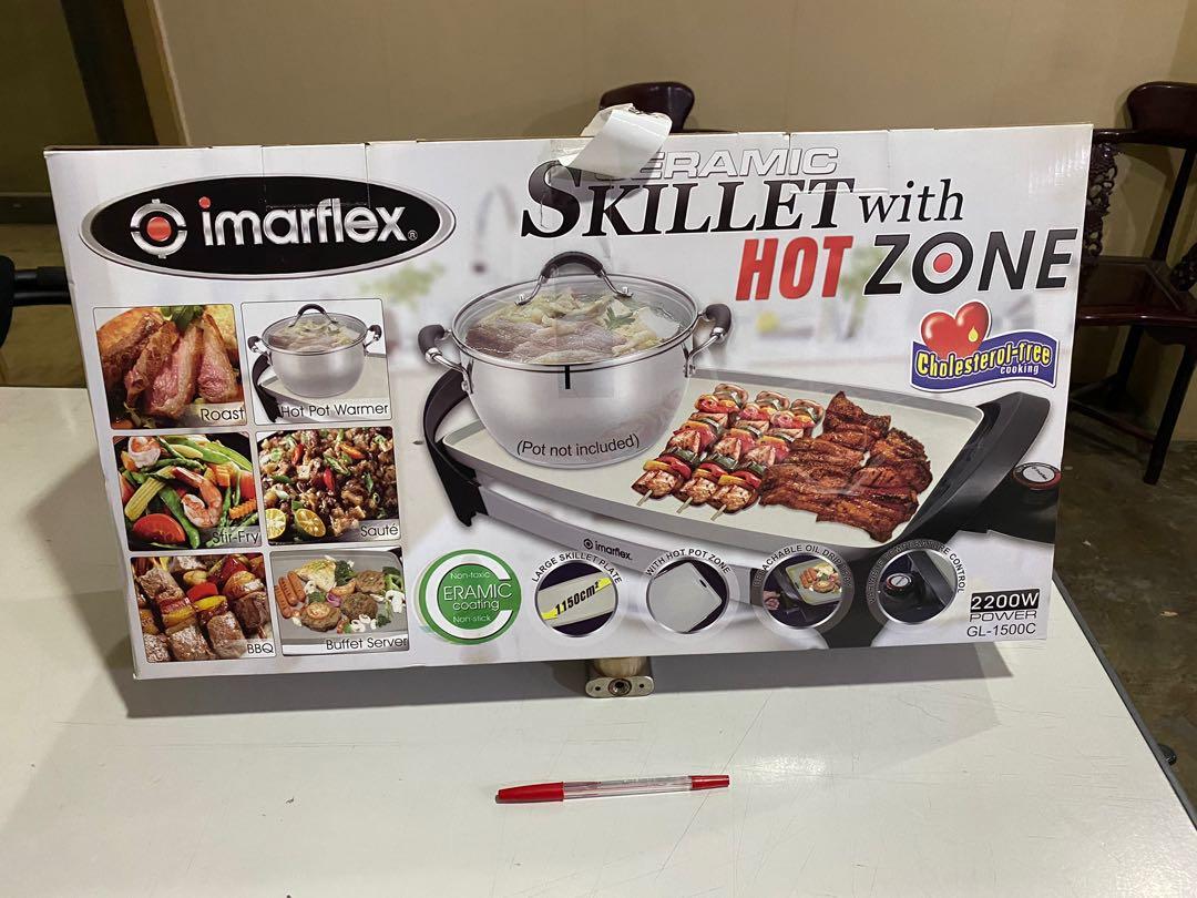 Ceramic skillet pan (Category: Cookware & Accessories) located in San Juan City. Submitted by mcl_stuff888 (Listing ID 1152789058, Image 1). Description: For samgyup cooking ,bbq,etc.