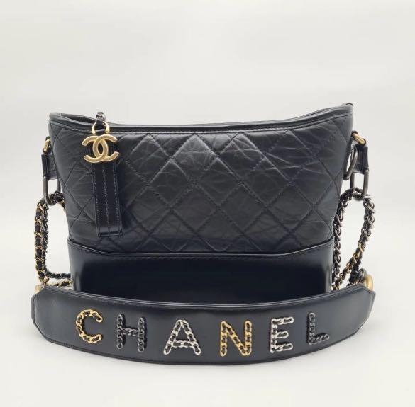 Chanel Gabrielle Medium Pink Tweed Calf, Luxury, Bags & Wallets on Carousell