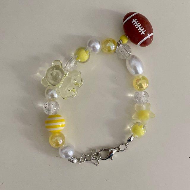 chunky bracelet Hobbies Toys Stationery Craft Handmade