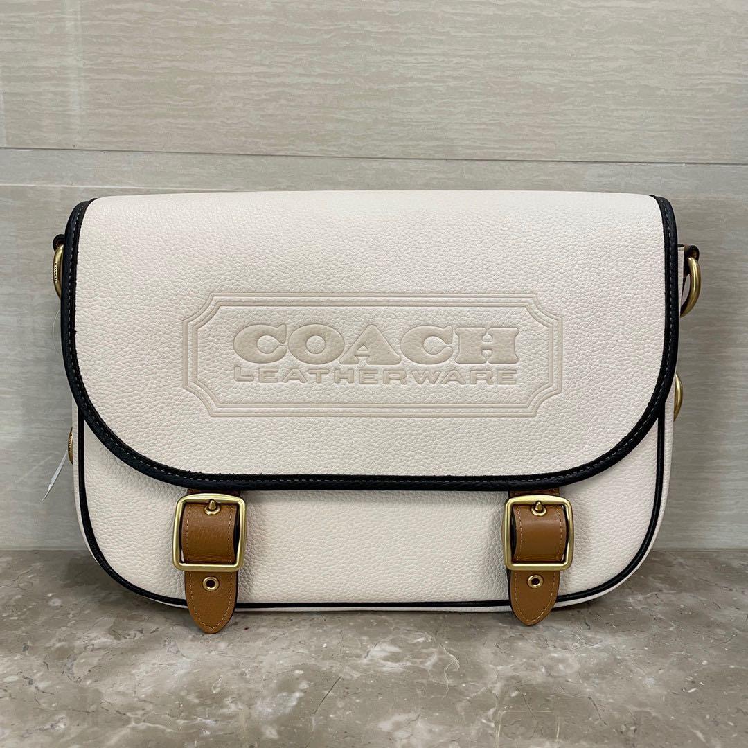 Coach Field Messenger Bag With Coach Badge, Women's Fashion, Bags