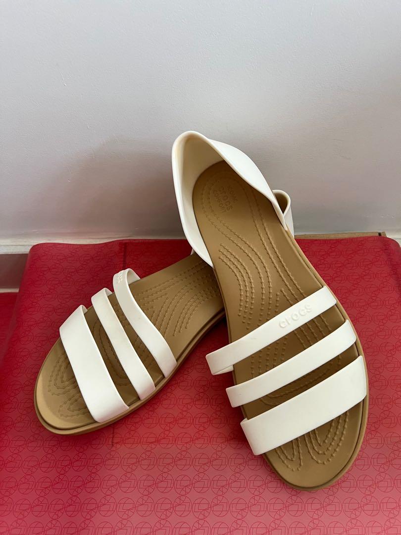 Crocs tulum open flat shop