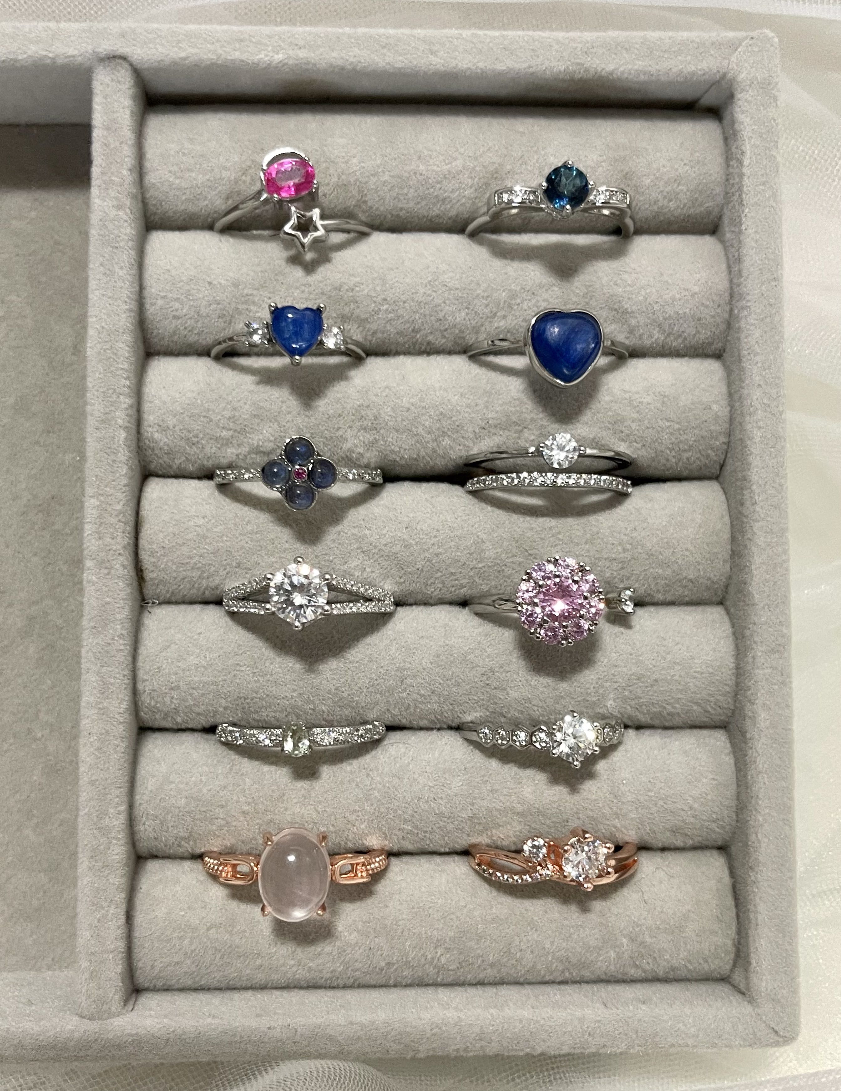 Crstyal Rings Crystal Rings, Women's Fashion, Jewelry & Organisers, Rings on Carousell