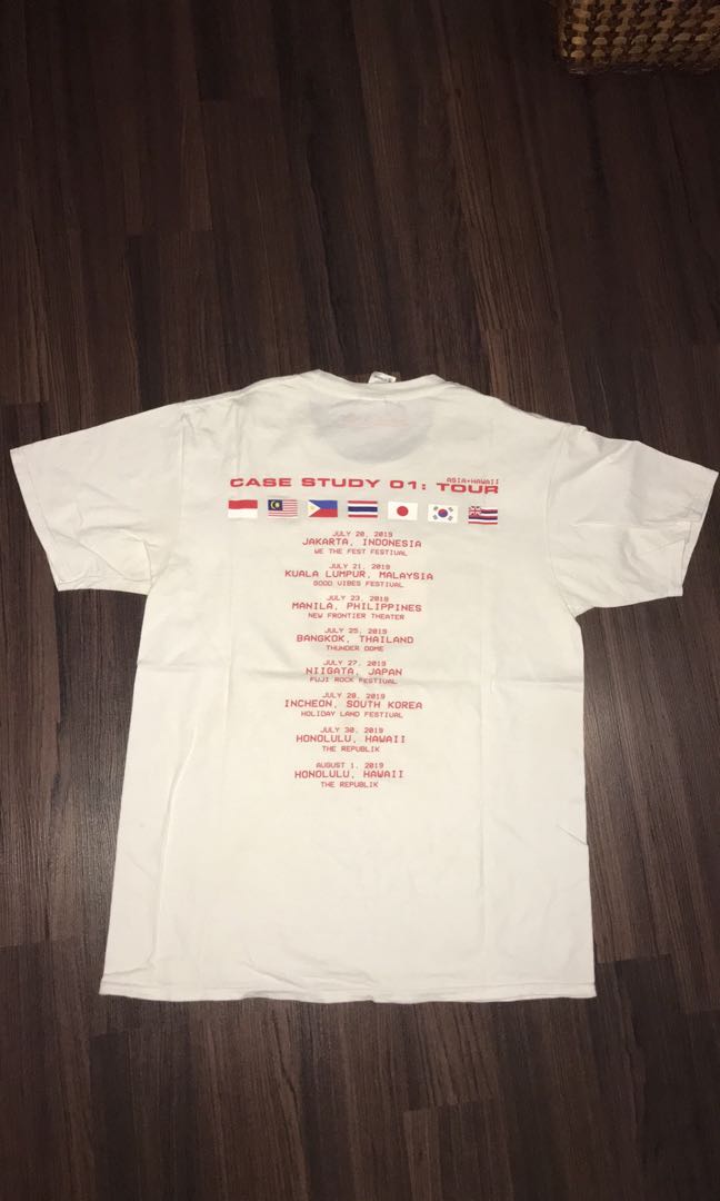 Daniel Caesar Case Study 01 Tour T-Shirt, Men's Fashion, Tops