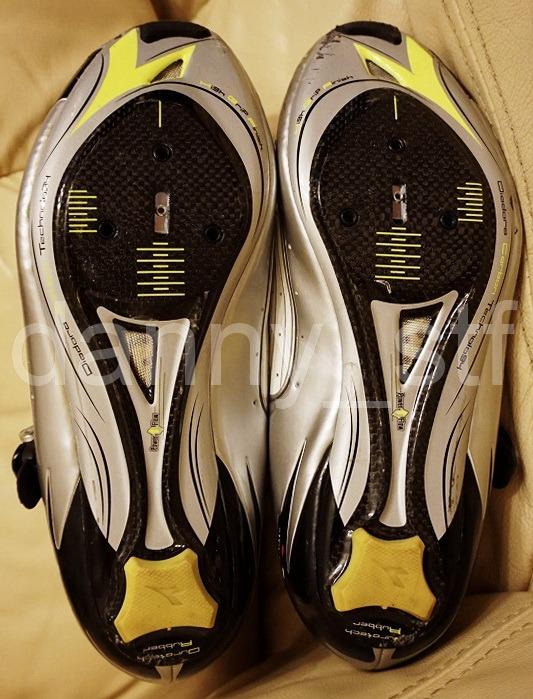 Diadora Proracer 3 Carbon Road Bike Lock Shoe 159082 US 8 SIDI