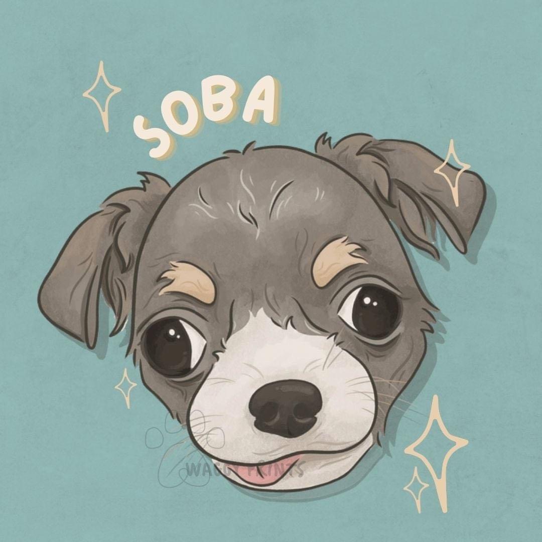Digital Illustration (Category: Homes & Other Pet Accessories) located in Manila. Submitted by d.artchives (Listing ID 1152901366, Image 2). Description: Hi, everyone! I’m a digital illustrator specializing in making pet/human portraits. Please check out/follow our page, Waggy Prints (fb) or at https://www.instagram.com/ (IG). Thank you so much! 🥺💕 You can have this printed as stickers,notebook, etc.! (for personal use lng though) . 🌸PRICE RAN
