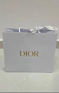 Dior paper bag