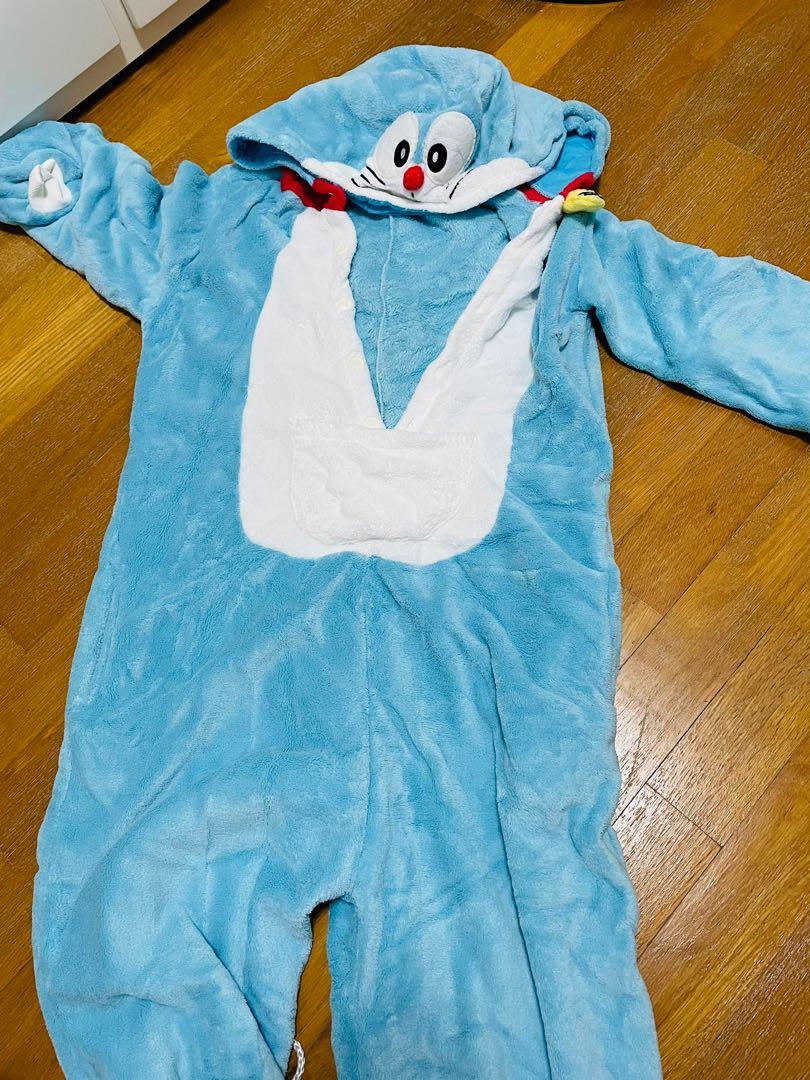 Doraemon costume, Women's Fashion, Coats, Jackets and Outerwear on ...