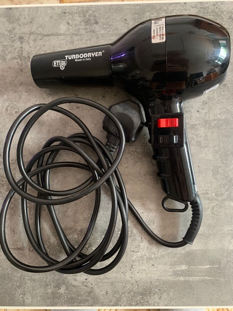 ETI TurboDryer2000 Professional Hair Dryer / Blower, Beauty & Personal  Care, Hair on Carousell