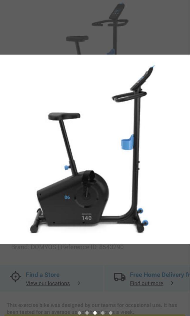 Domyos 140 hotsell exercise bike review