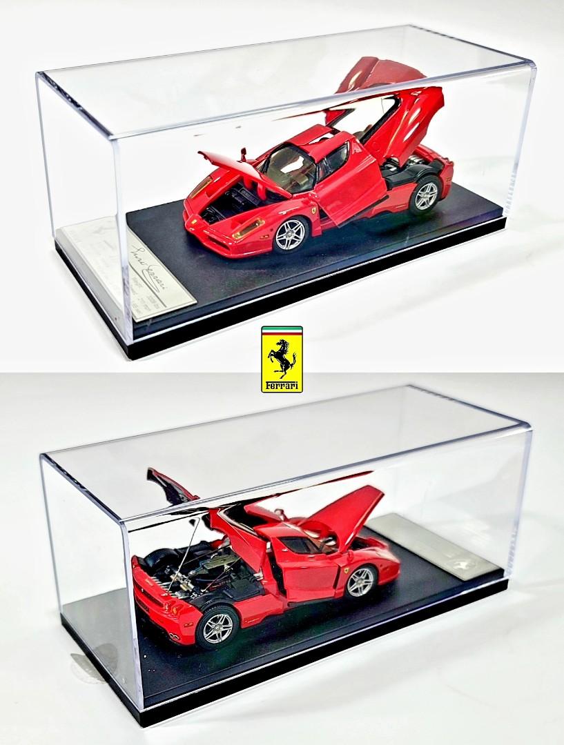 Fline - 1/43 scale model car - Enzo Ferrari 法拉利(red 紅色精細可