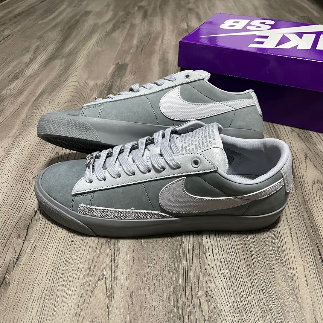 FPAR x Nike SB Blazer Low Cool Grey Men s Fashion Footwear