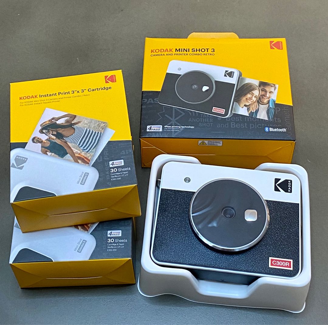 Kodak Instant Print 3x3 (30 sheets), Photography, Cameras on Carousell