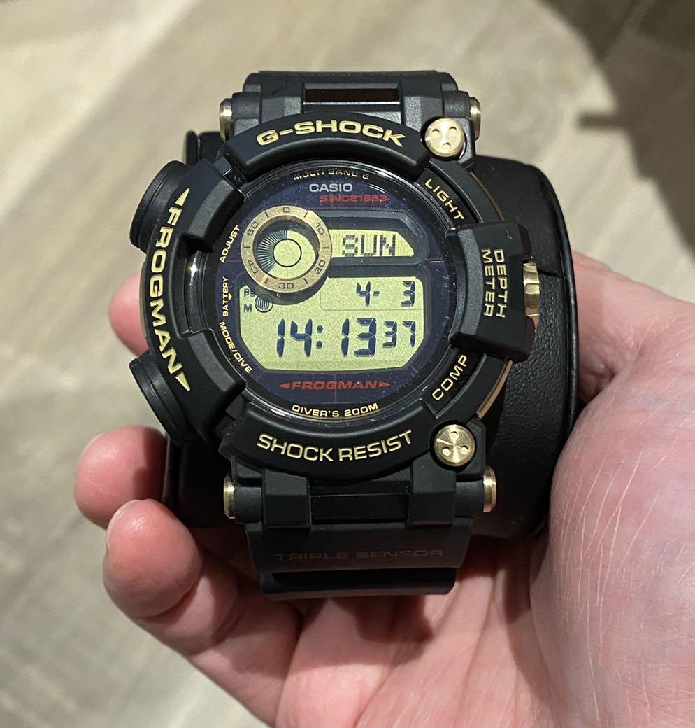 G Shock Frogman 35th Anniversary, 名牌, 手錶- Carousell