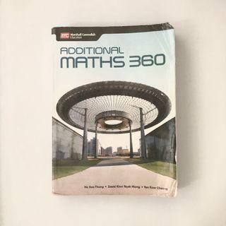 (Free) GCE O LEVEL Additional Maths (Add Maths/ Amath) 360 Textbook