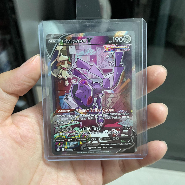 Genesect V #255 Pokémon Fusion Strike, Hobbies & Toys, Toys