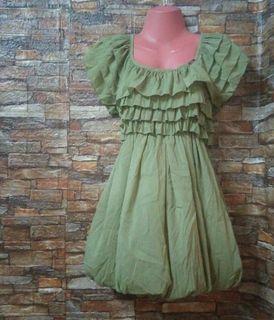 Green dress