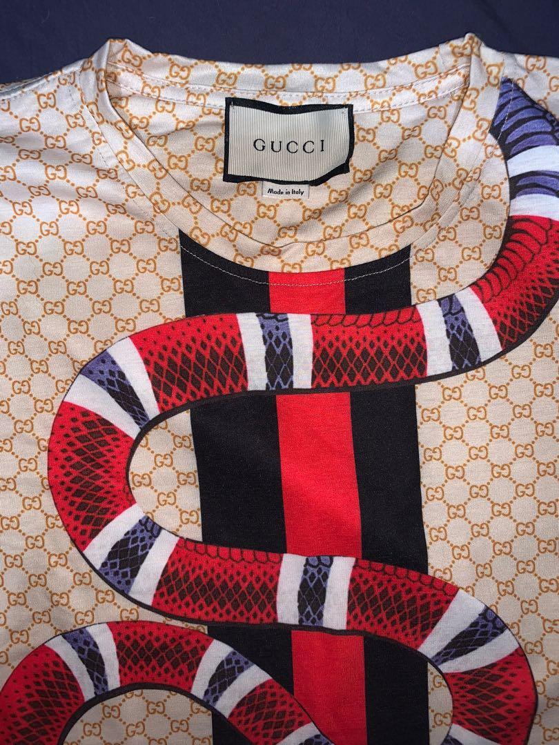 Gucci snake shirt replica store