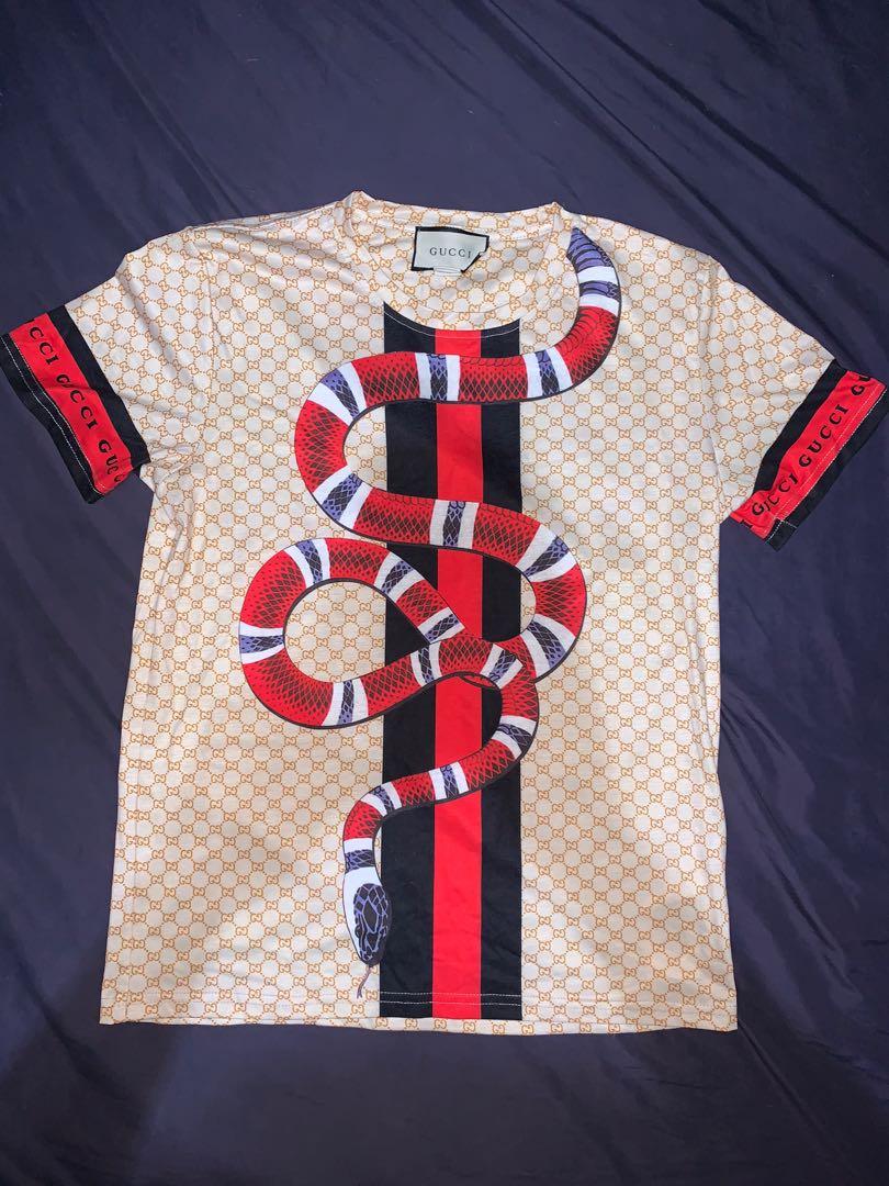 Gucci snake print shirt outlet