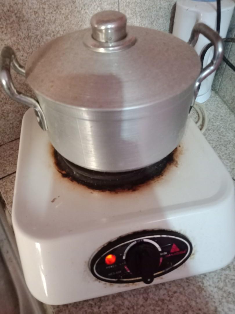 Hanabishi electric stove and kaldero, Furniture & Home Living