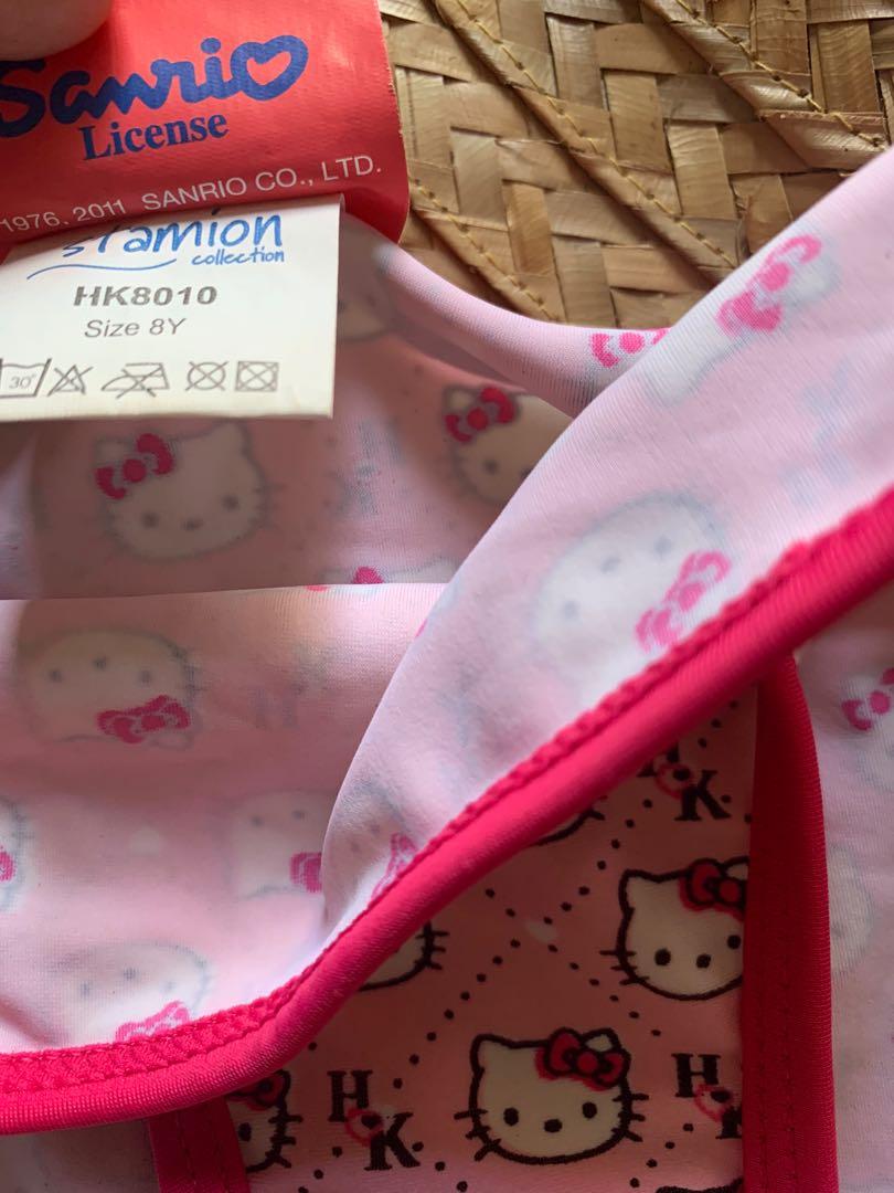 Hello kitty swimsuit (Category: Babies & Kids Fashion) located in Quezon City. Submitted by lhein0508 (Listing ID 1152819805, Image 2). Description: Bnwot stored for some time 8y.