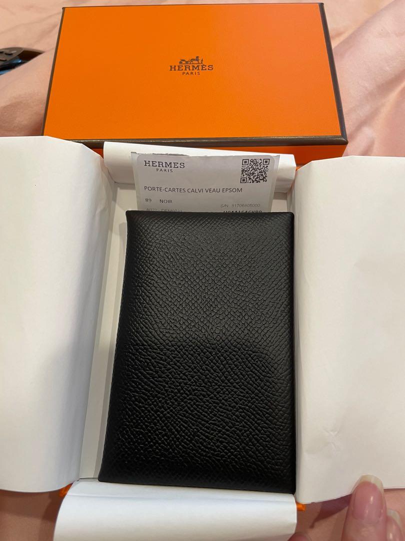 Hermès: Your Quick Refresher On The Calvi Card Holder - BAGAHOLICBOY