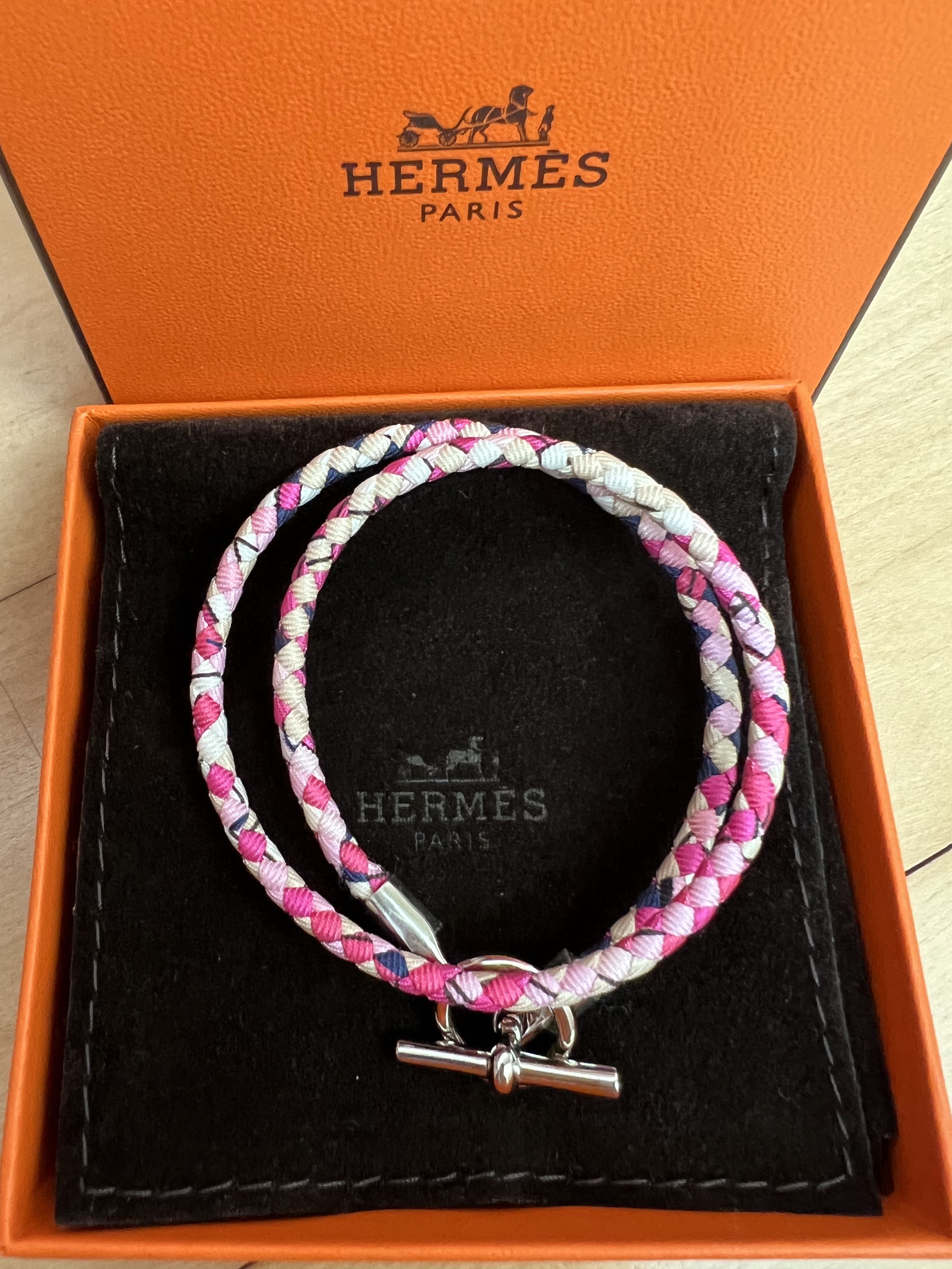 Hermes Glenan Double Tour Bracelet NEW Authentic. Women s