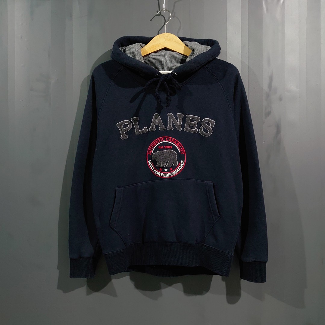 Hoodie Paper planes Fesyen Pria Pakaian Atasan di Carousell