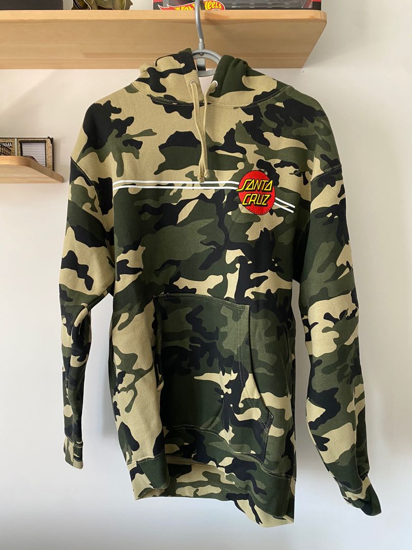 Santa cruz cheap camo hoodie