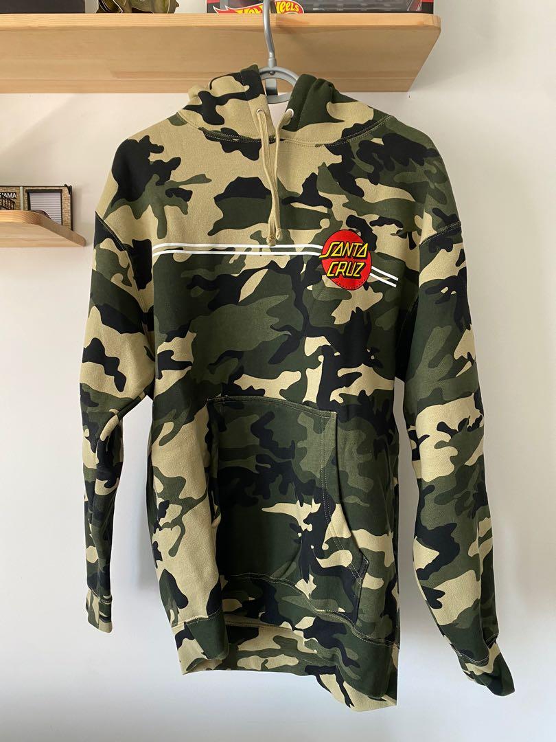 Santa cruz japanese dot hoodie camo new arrivals