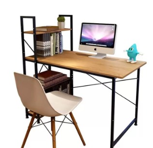 H-Rack Desktop Table / Computer/ Study Table / Desktop / Bookshelves ...