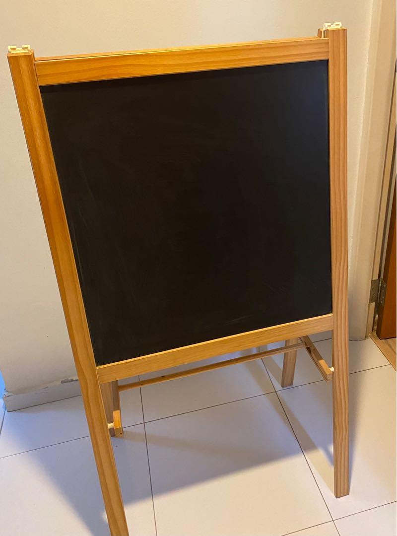Ikea Easel White and Black board, Babies & Kids, Baby Nursery & Kids