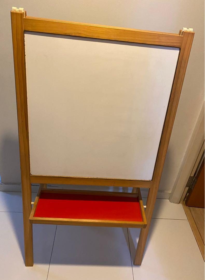 Ikea Easel White and Black board, Babies & Kids, Baby Nursery & Kids